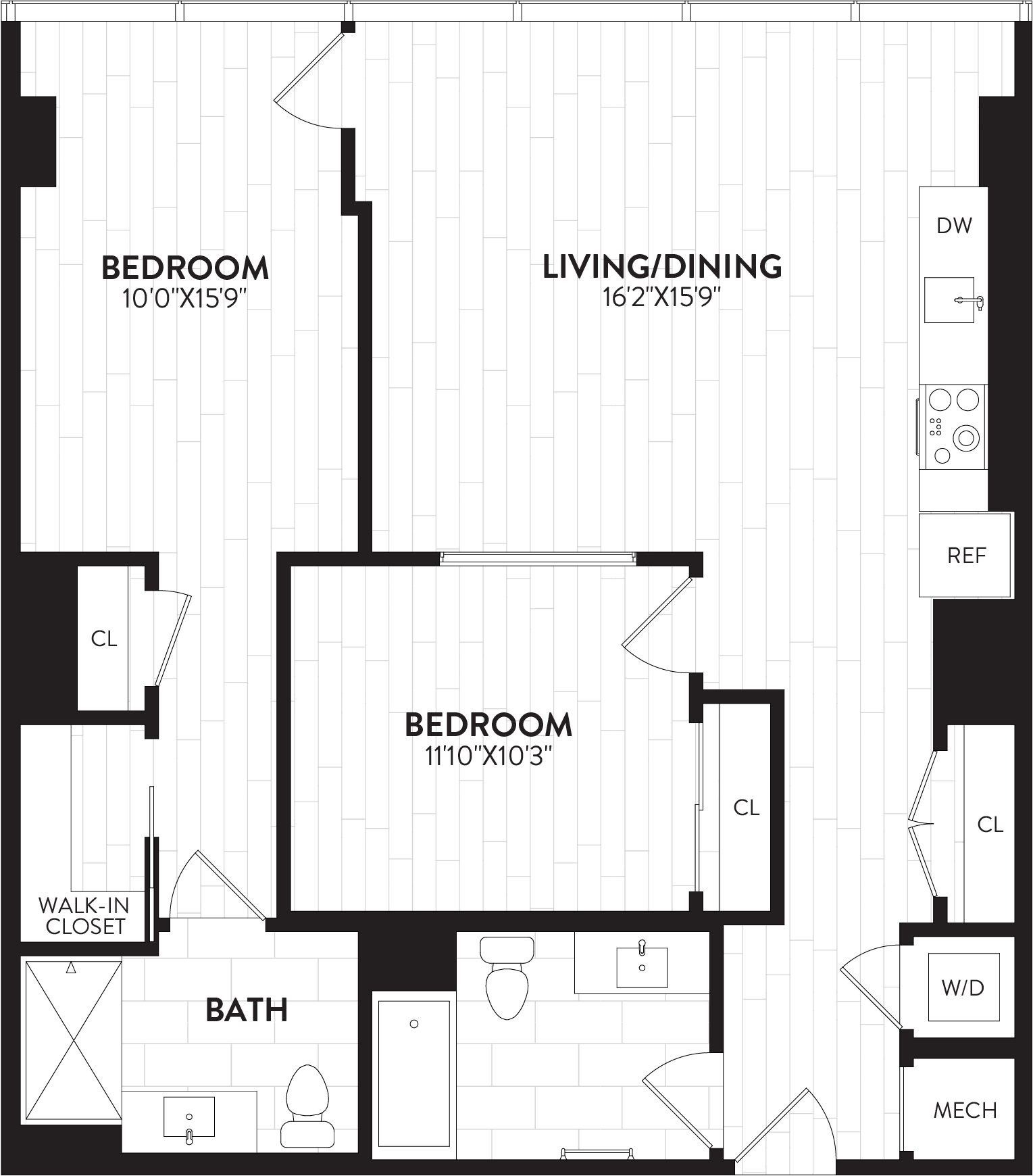 Floor Plan Image of Apartment Apt 0901A